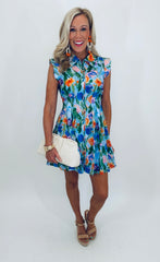 Datebook Darling Dress (blue)