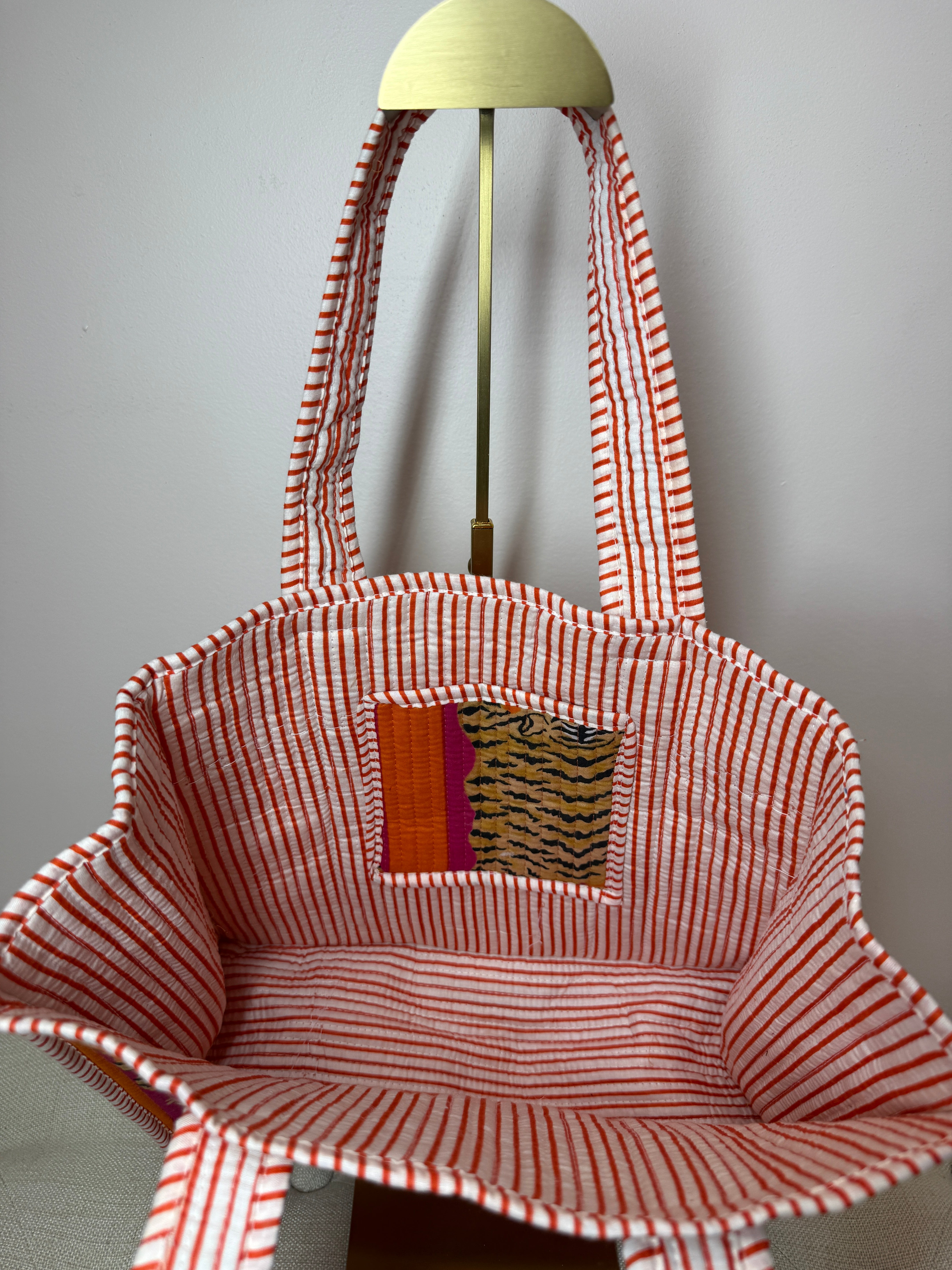 Wild Side Mini Quilted Tote