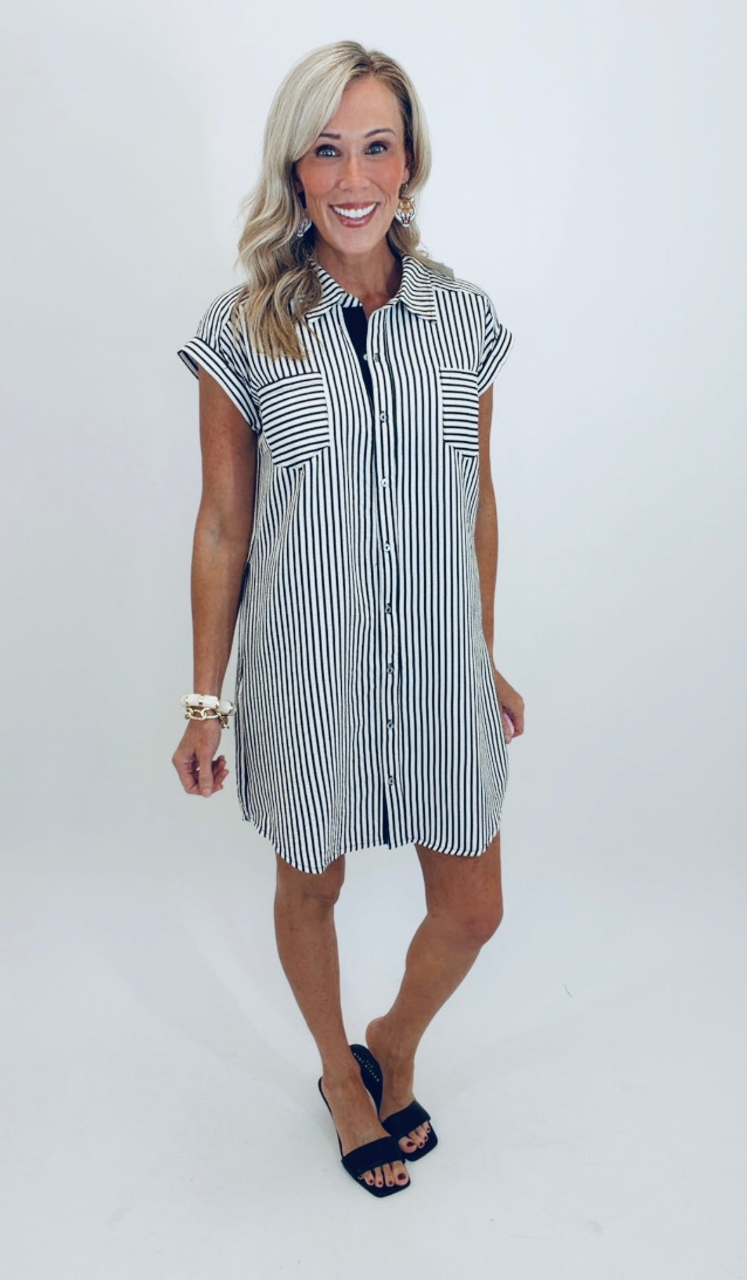 Worth the Stripe Dress