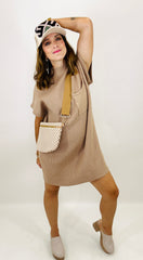 Evie Dress (taupe)