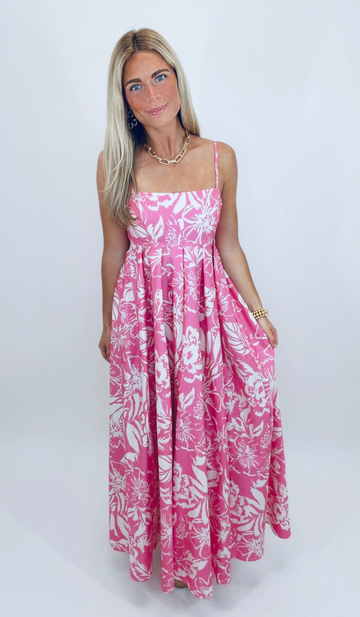 Island Tie Affair Maxi Dress