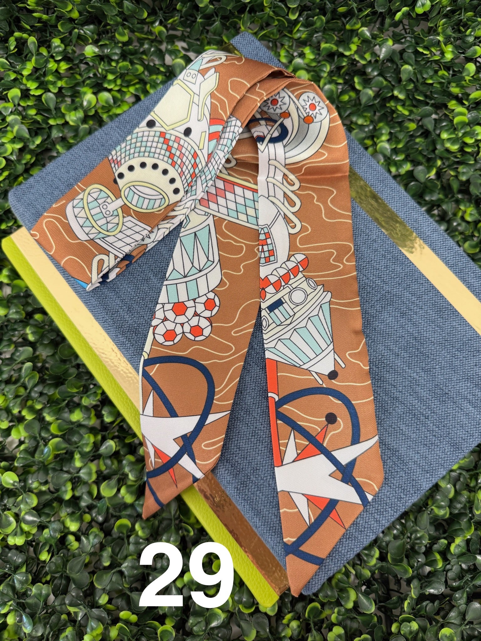 Charm Bar Twilly Scarf