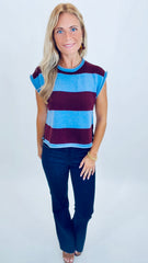 Cape Cottage Sweater (slate blue)