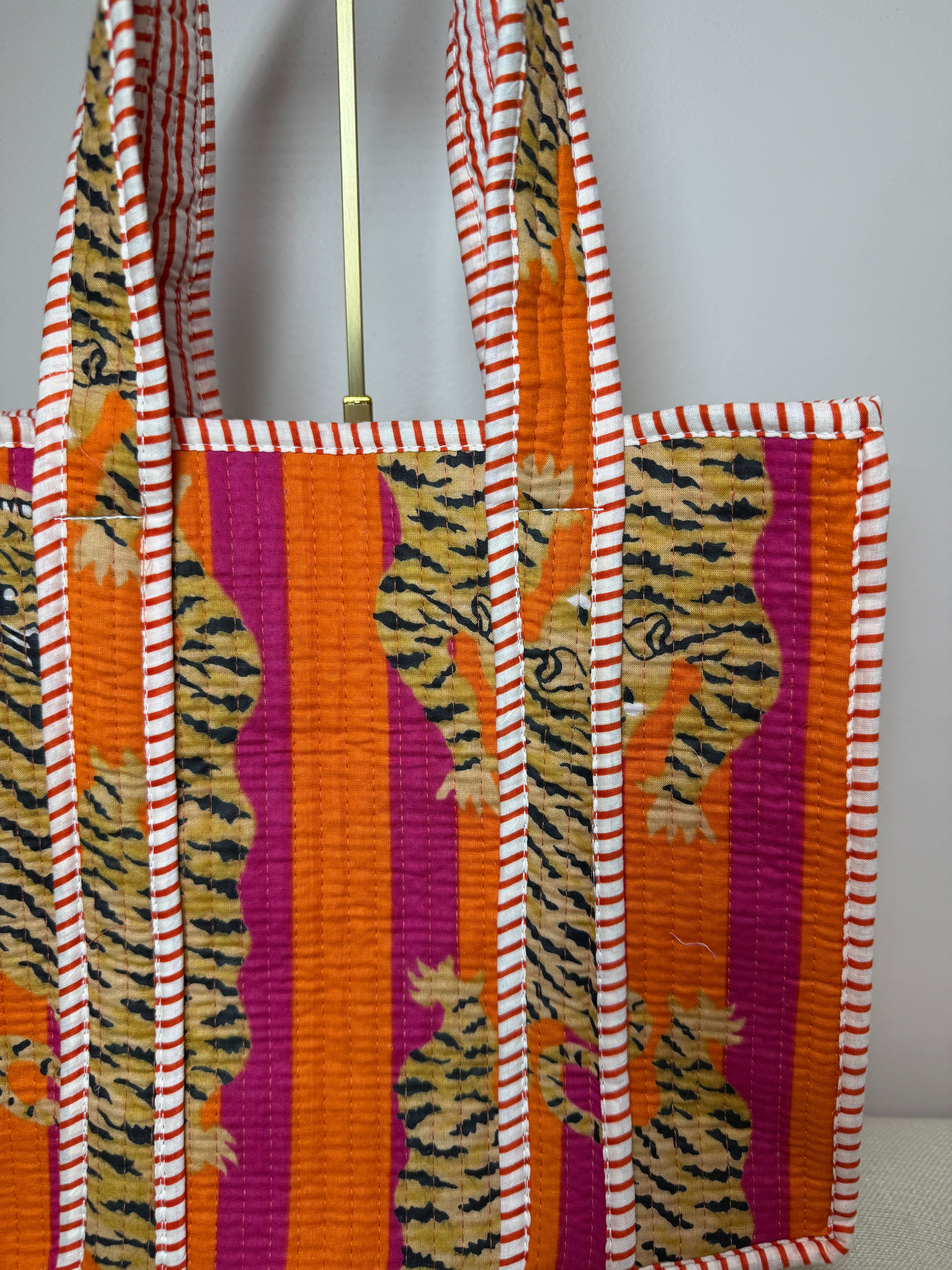 Wild Side Mini Quilted Tote