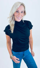 Draped in Style Top