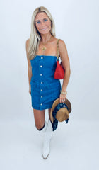 Sutton Button Dress