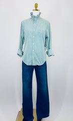 Second Story Shirt (JCrew/LimeBl/S)