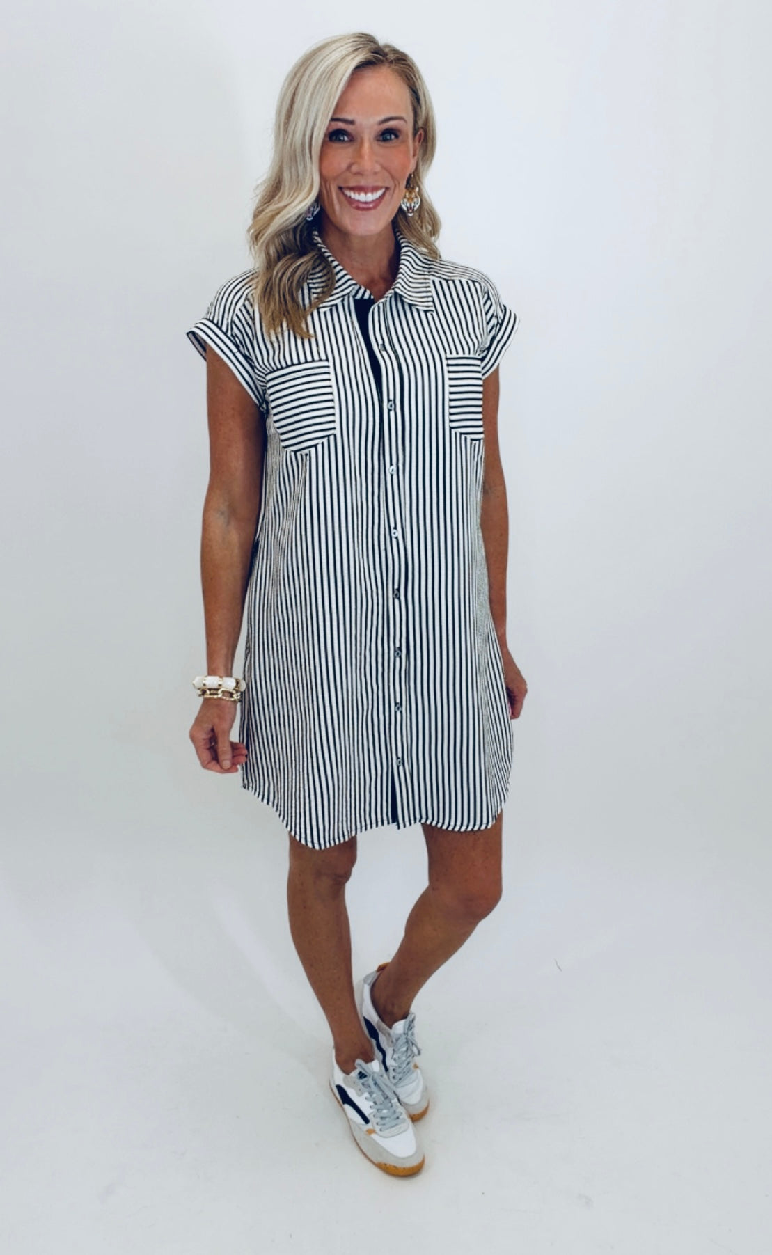 Worth the Stripe Dress
