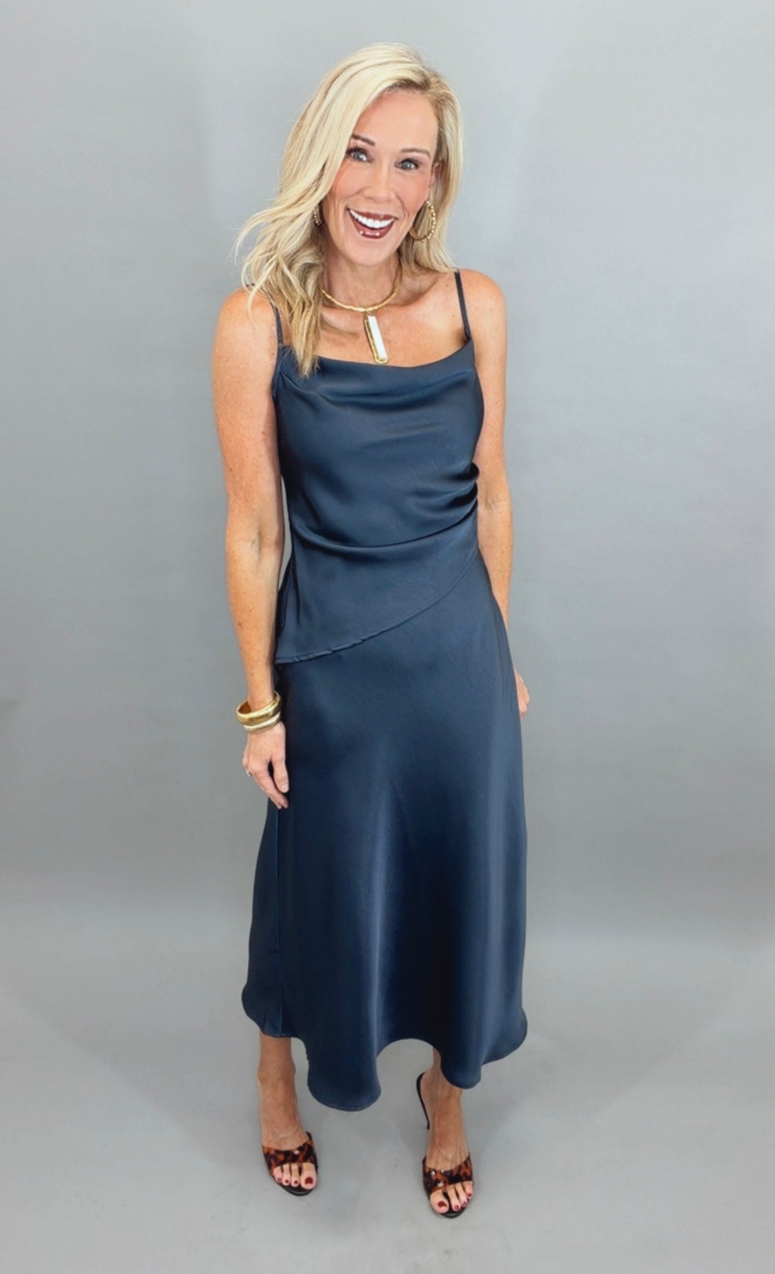 Navy Affair Dress