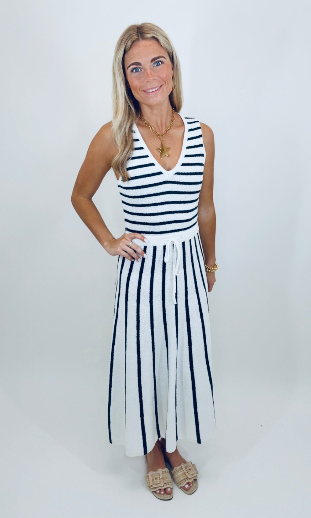 Sail Stripe Midi