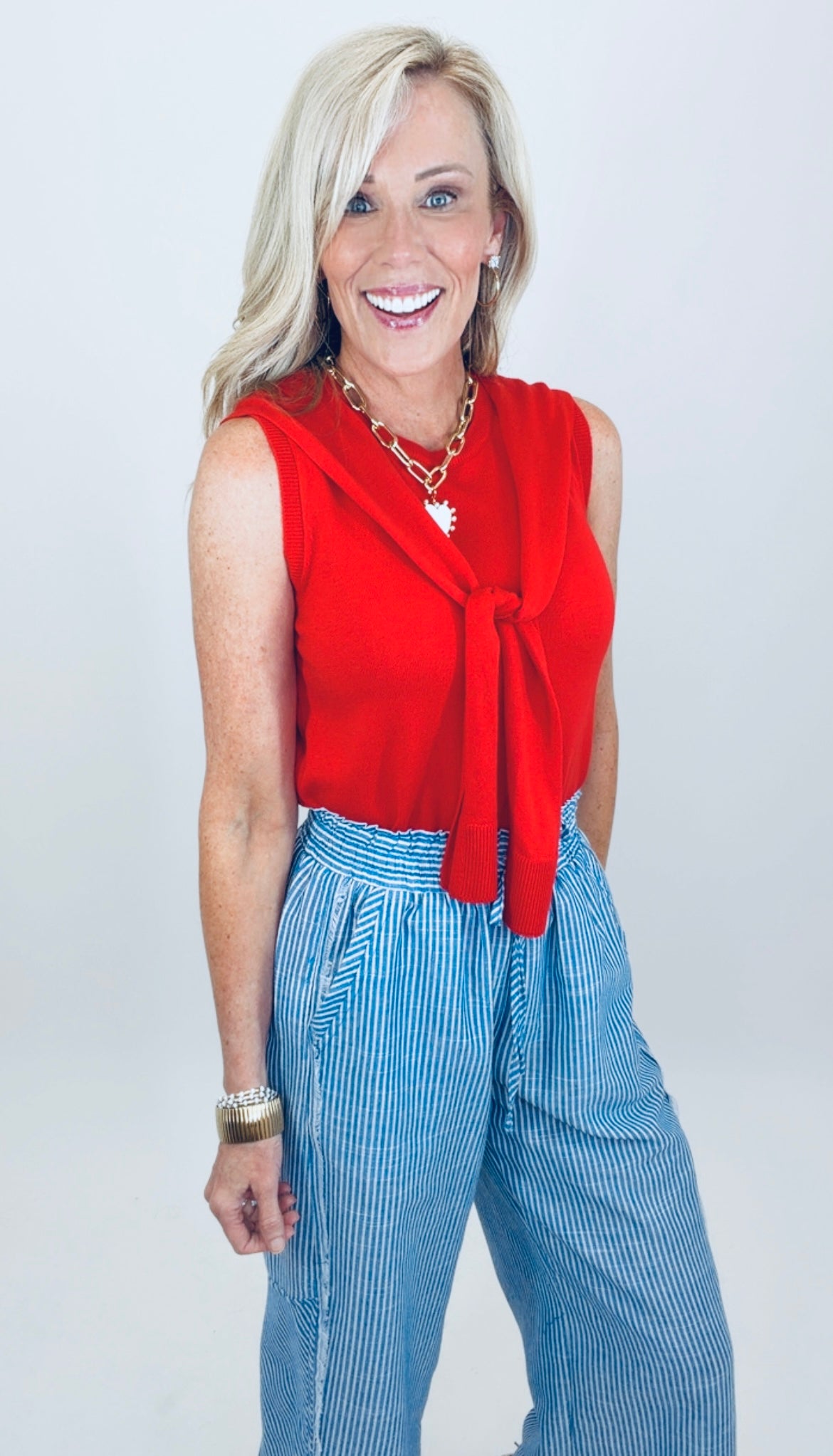 Perfectly Paired Top (red)