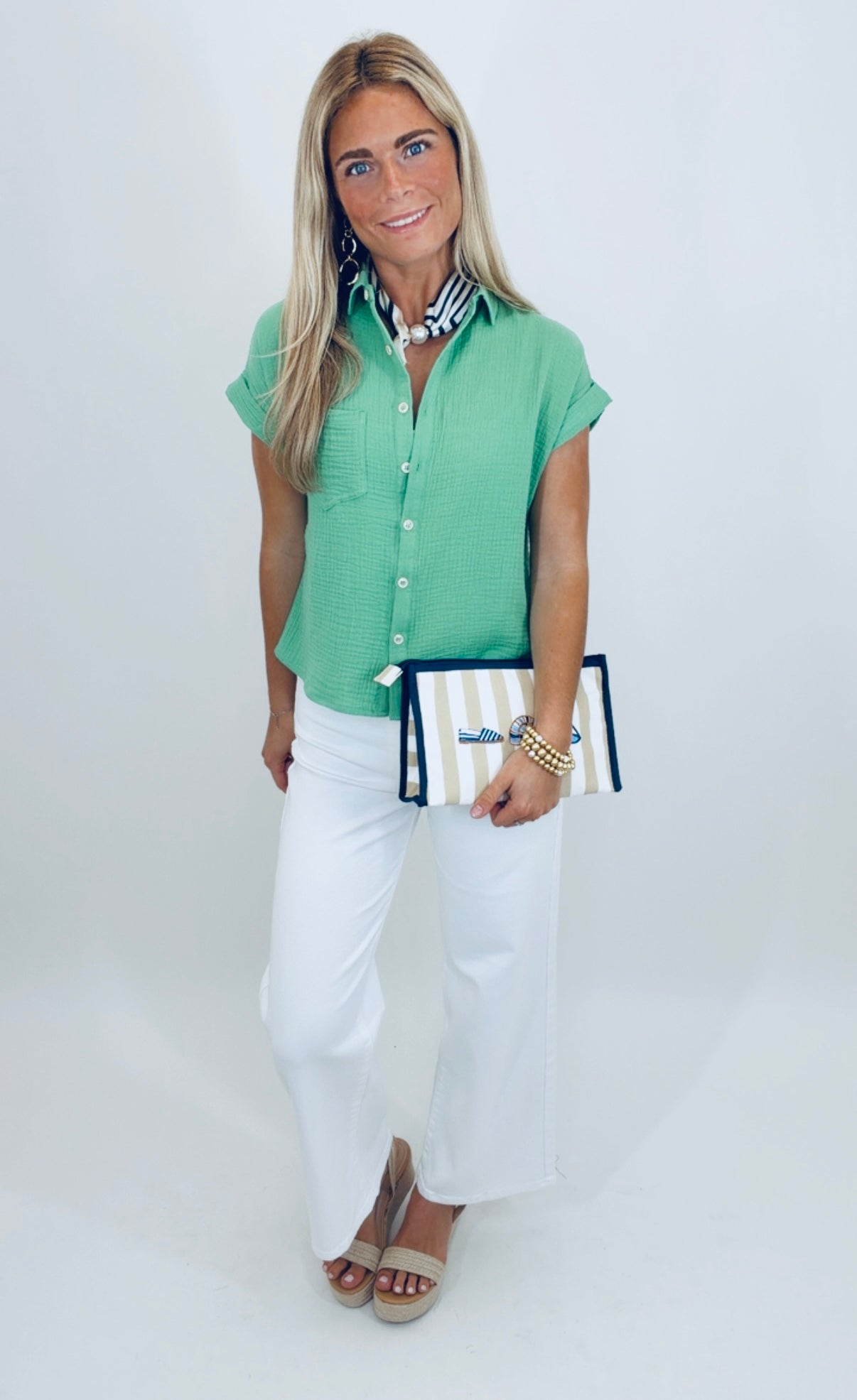 Rowan Relaxed Top (green)