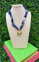 Sideline Spark Scarf Necklace