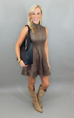 Suede Persuasion Dress