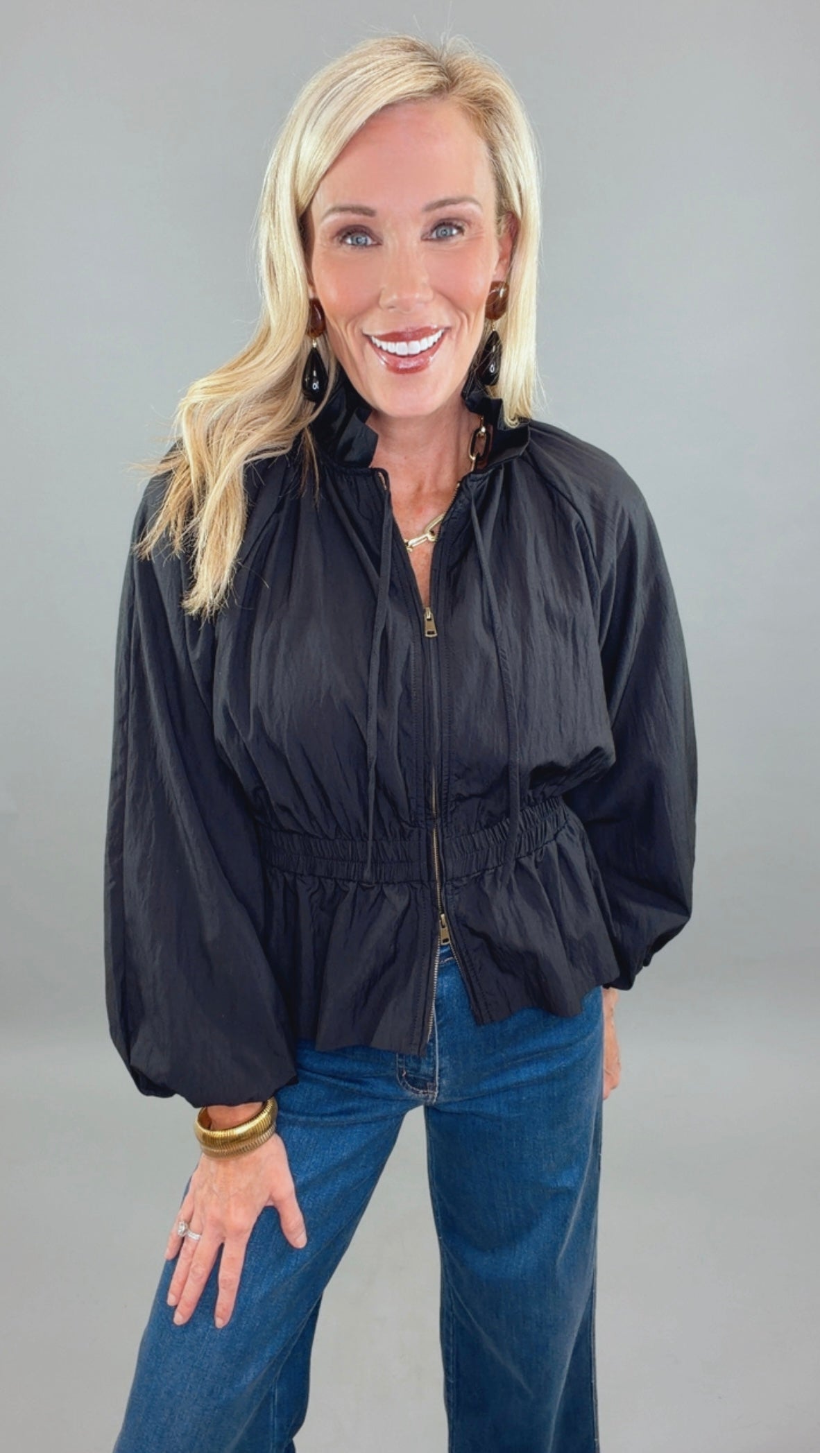 The Finley Jacket (black)