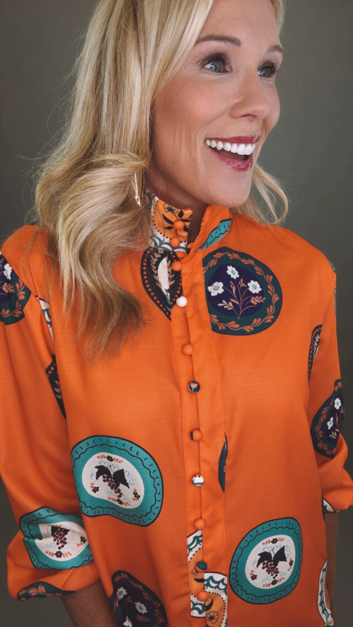 Autumn Medallion Dress