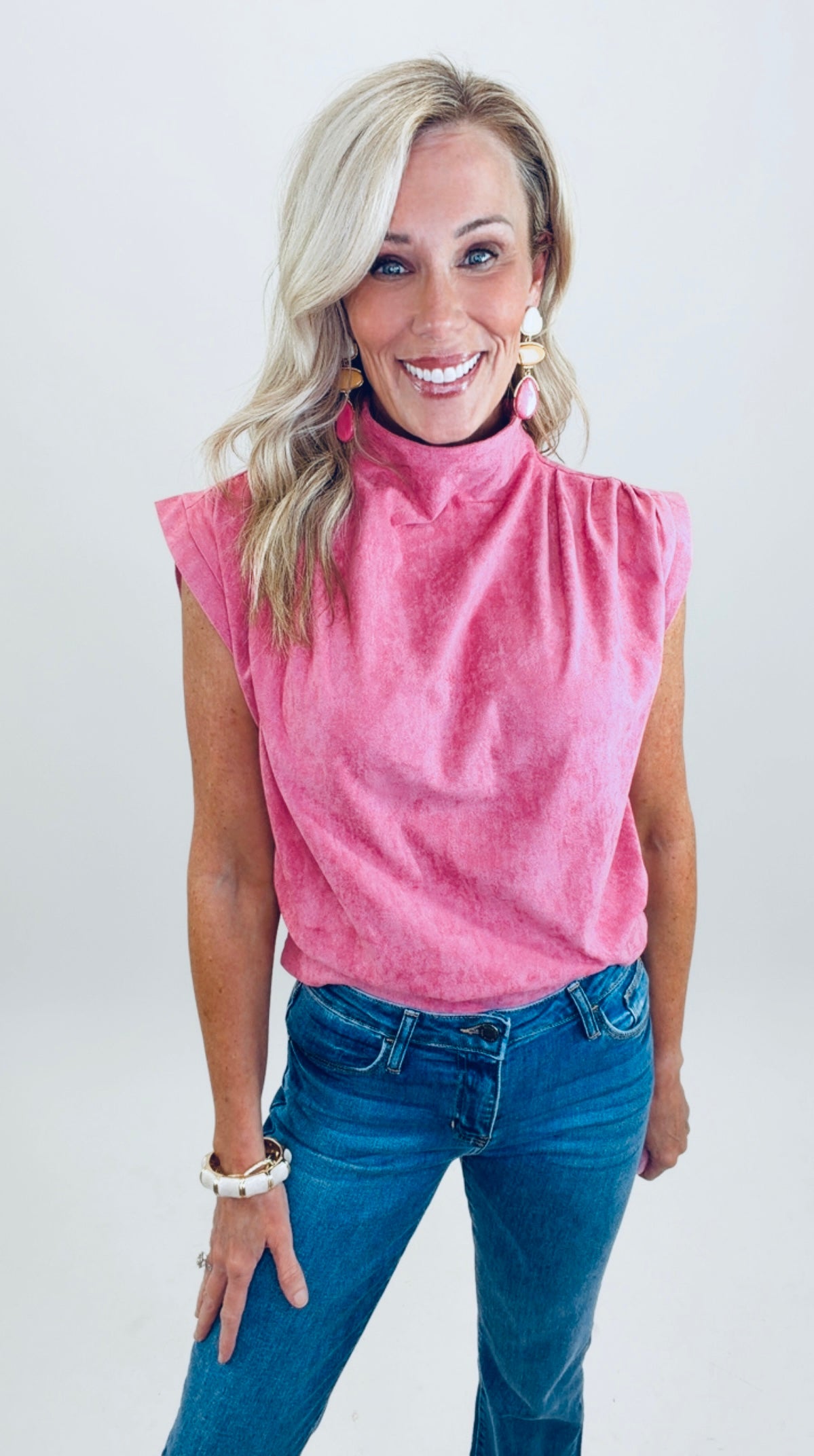 Soft Spoken Top (pink)