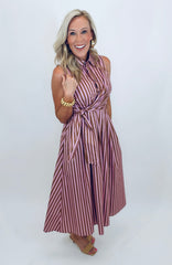 Side Note Dress (pink)