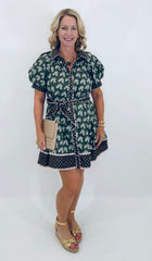 Meadow Scroll Dress