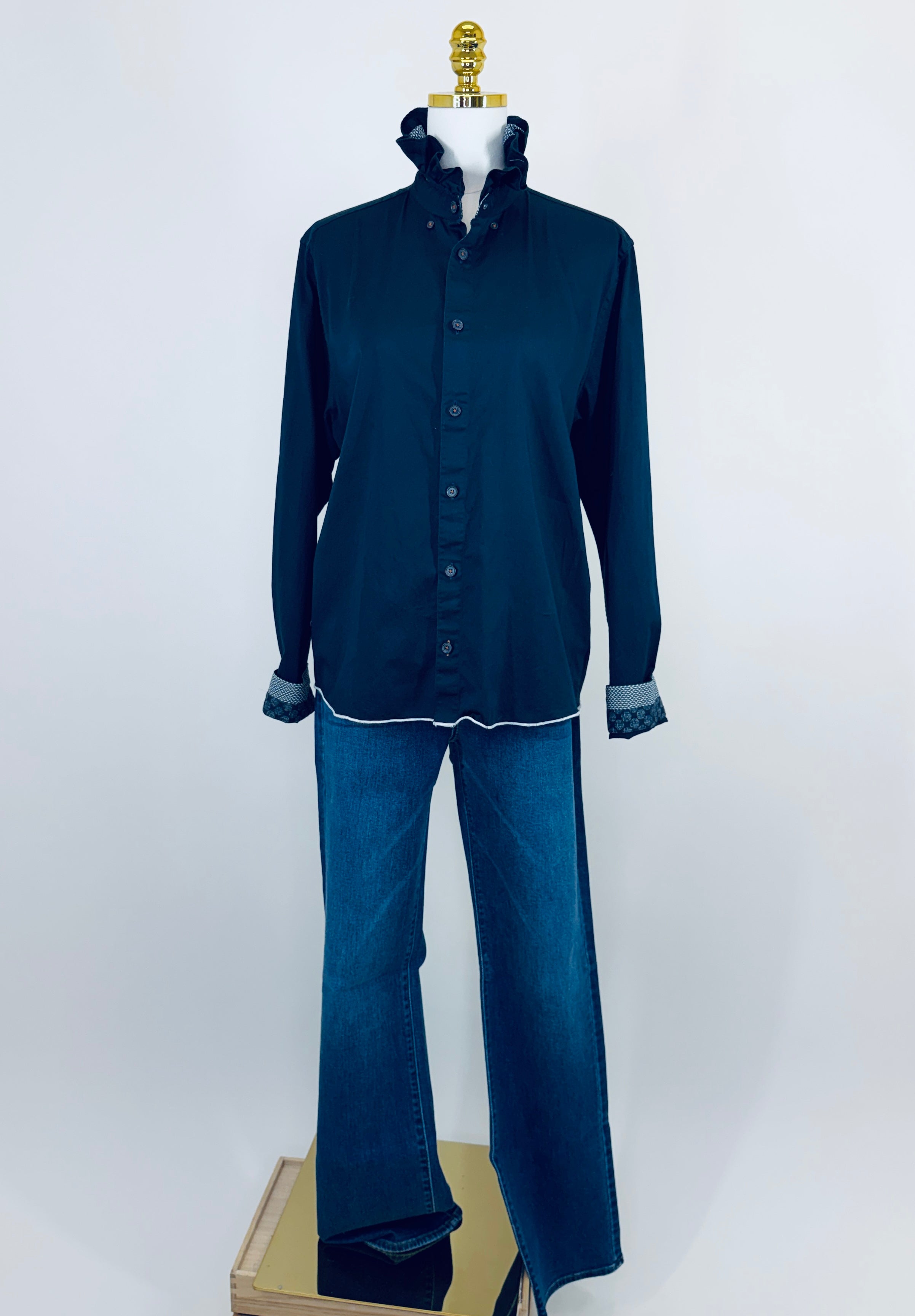Second Story Shirt (TBaker/Navy/S)