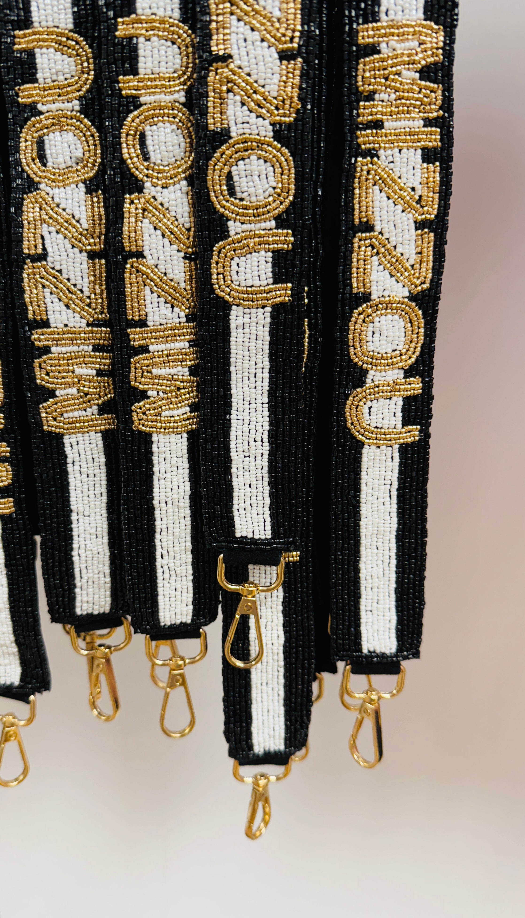 Mizzou Beaded Guitar Strap
