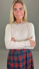 Starlit Collar Knit (cream)