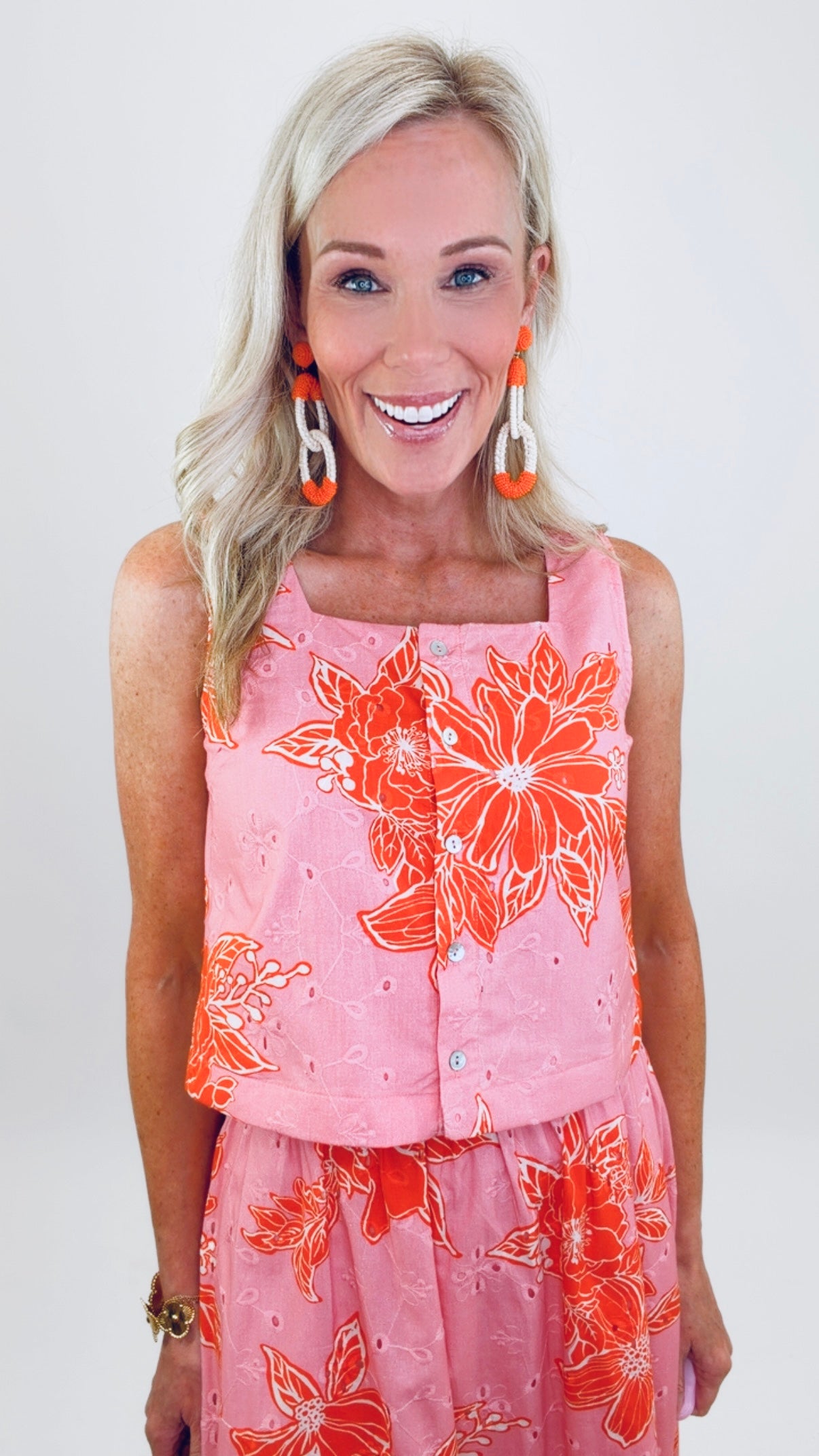 Hibiscus Glow Top
