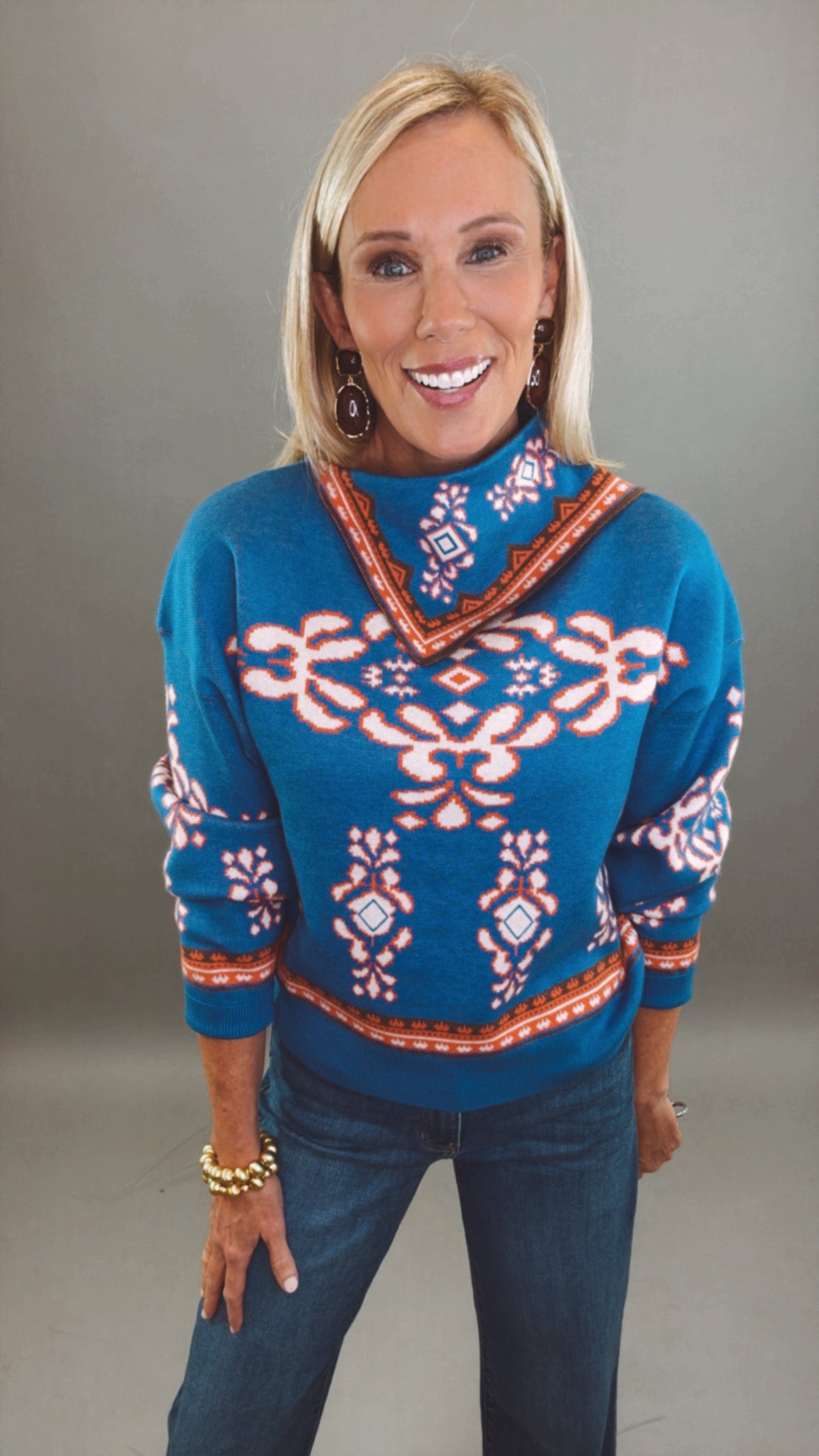 Desert Bloom Sweater