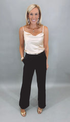 Savoy Velvet Trouser (black)