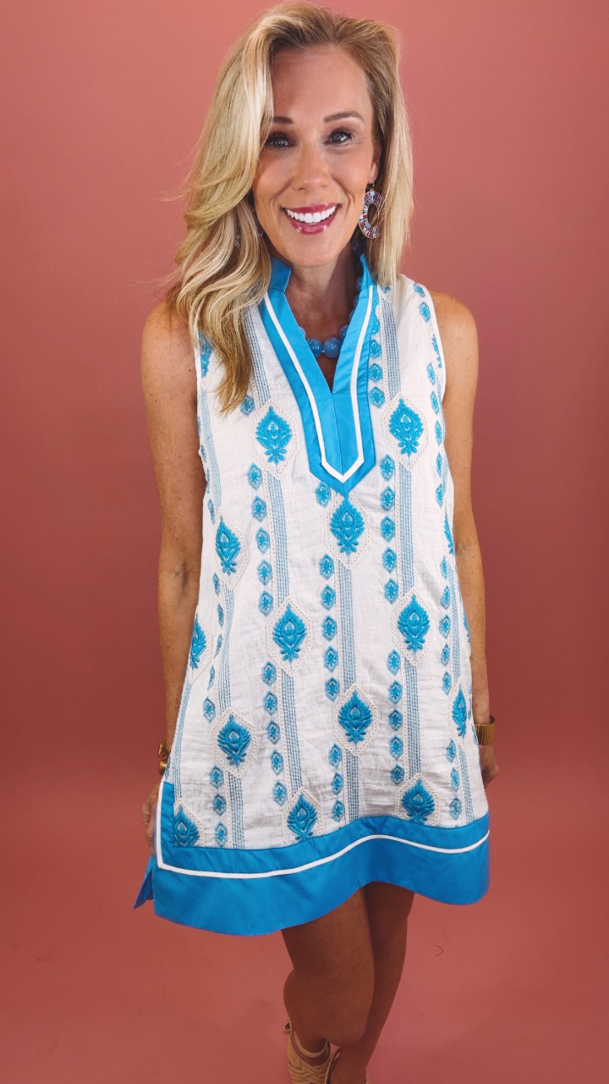 Bluebell Breeze Shift Dress