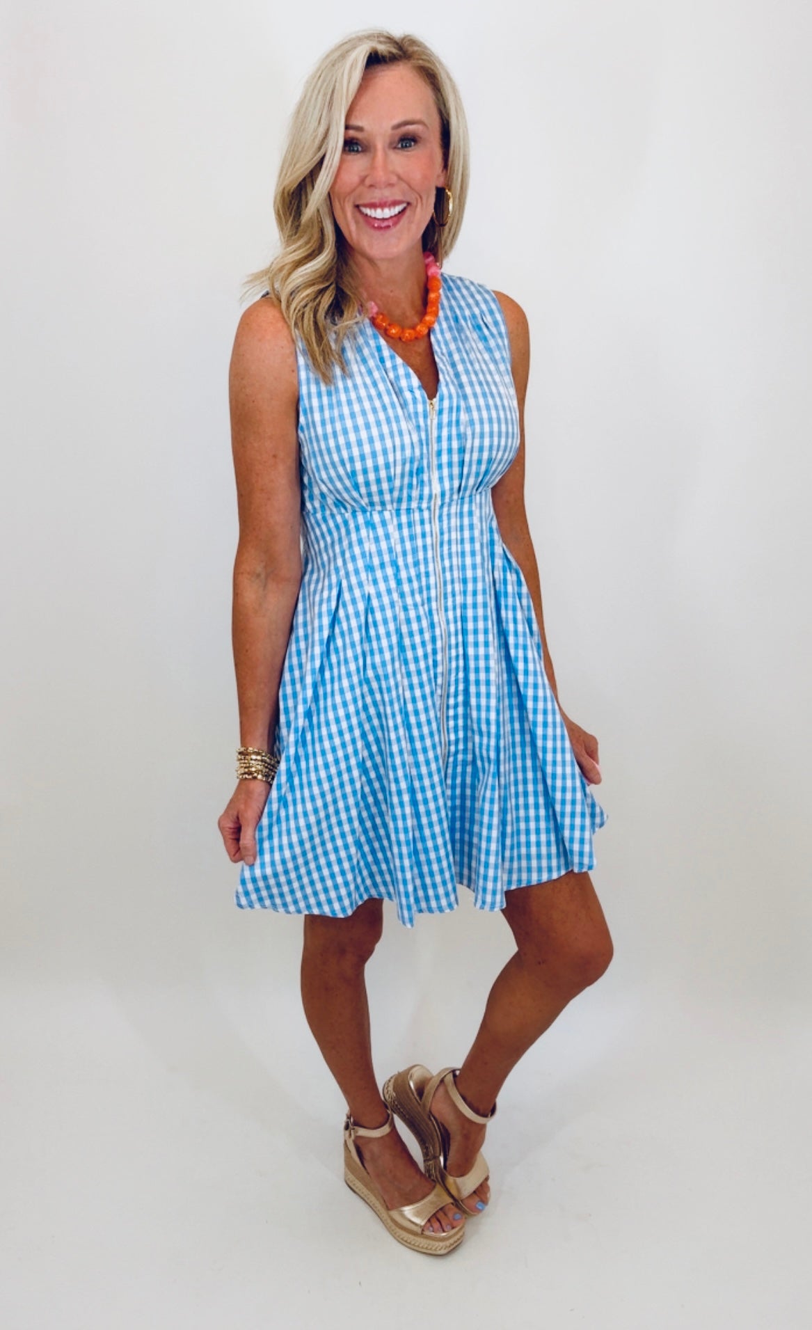 No Fuss Favorite Dress (blue)