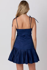 The Sweetheart Dress (navy)