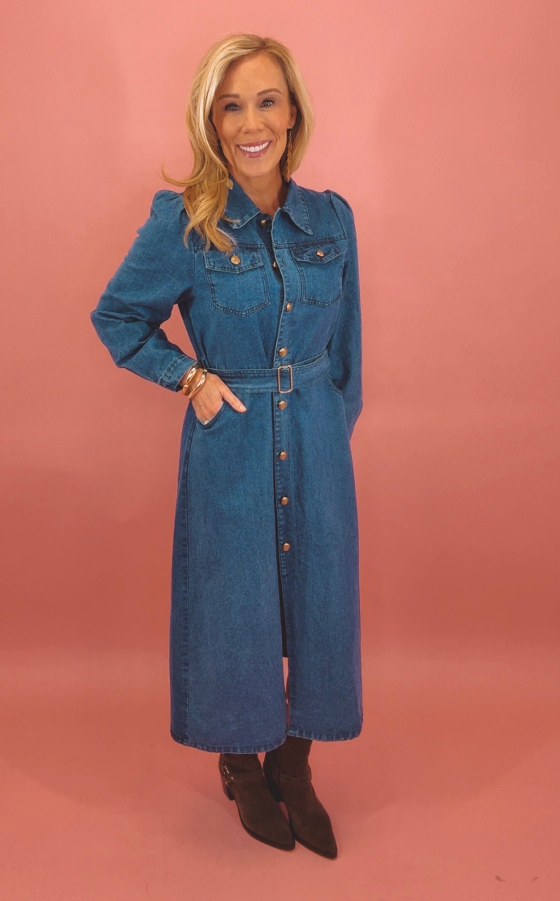 Denim Society Dress