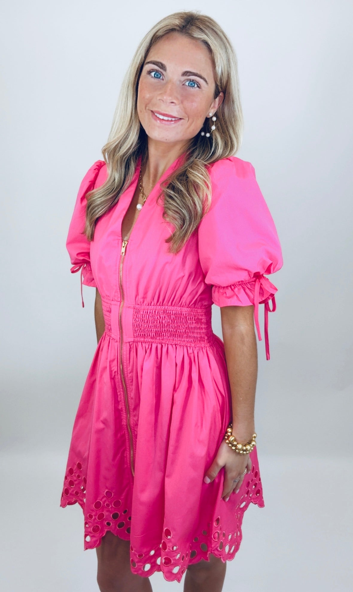 Little Luxe Dress (hot pink)