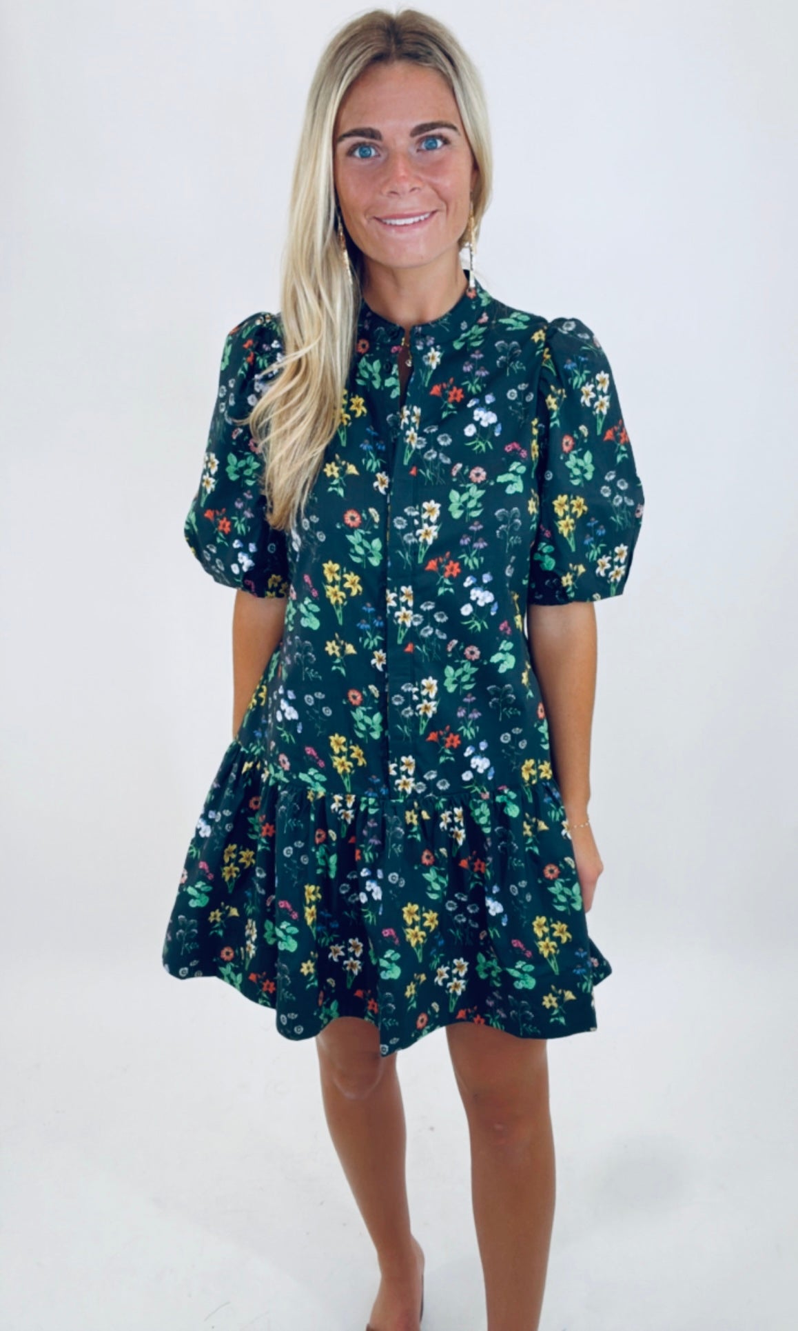 Wildflower Grove Dress (black)