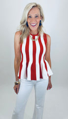 One & Done Tank (red)