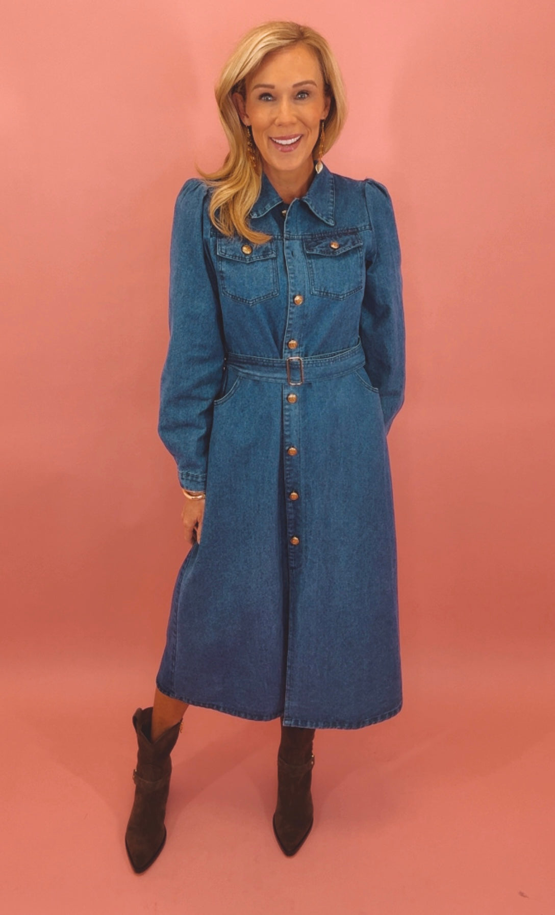 Denim Society Dress