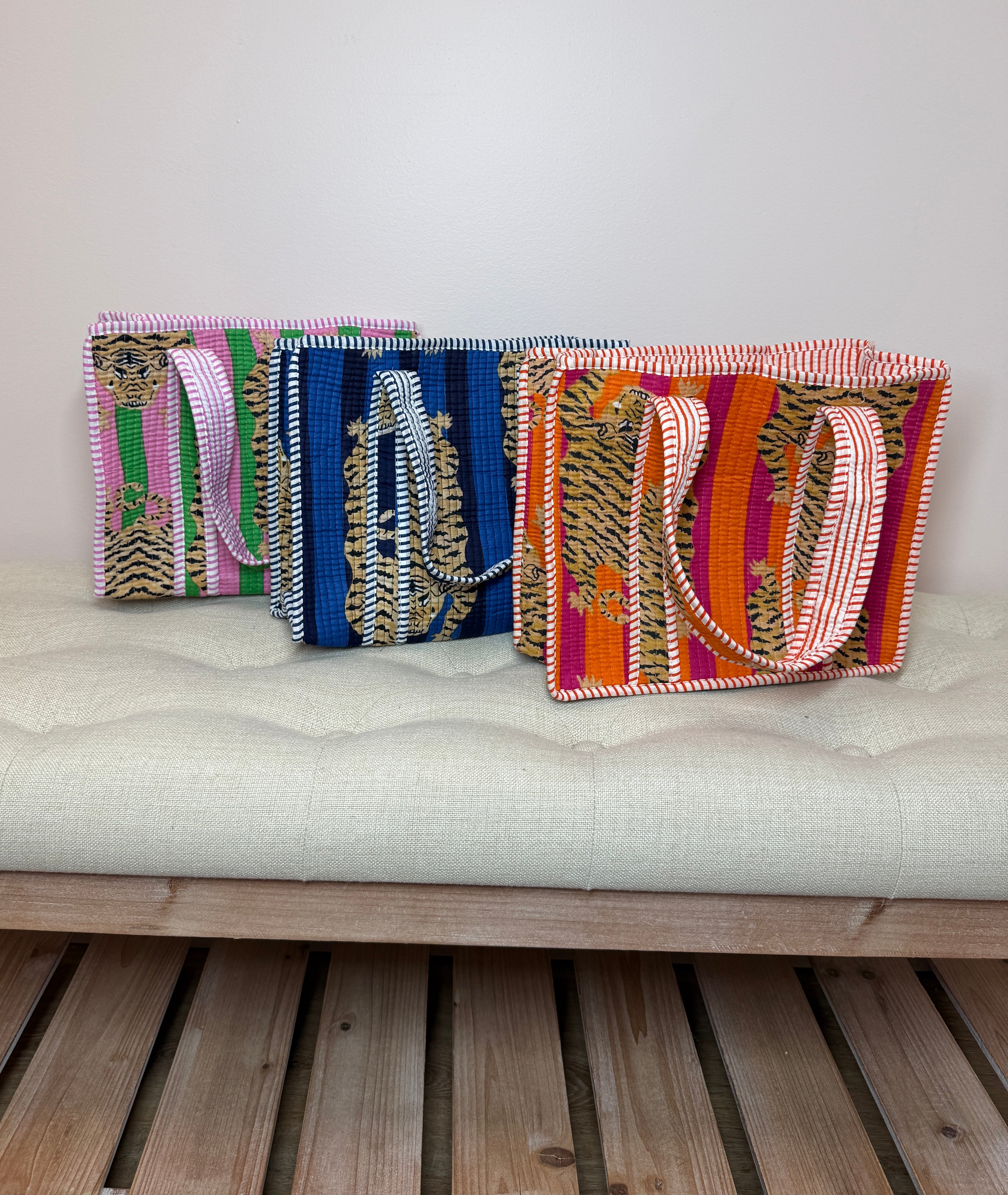 Wild Side Mini Quilted Tote