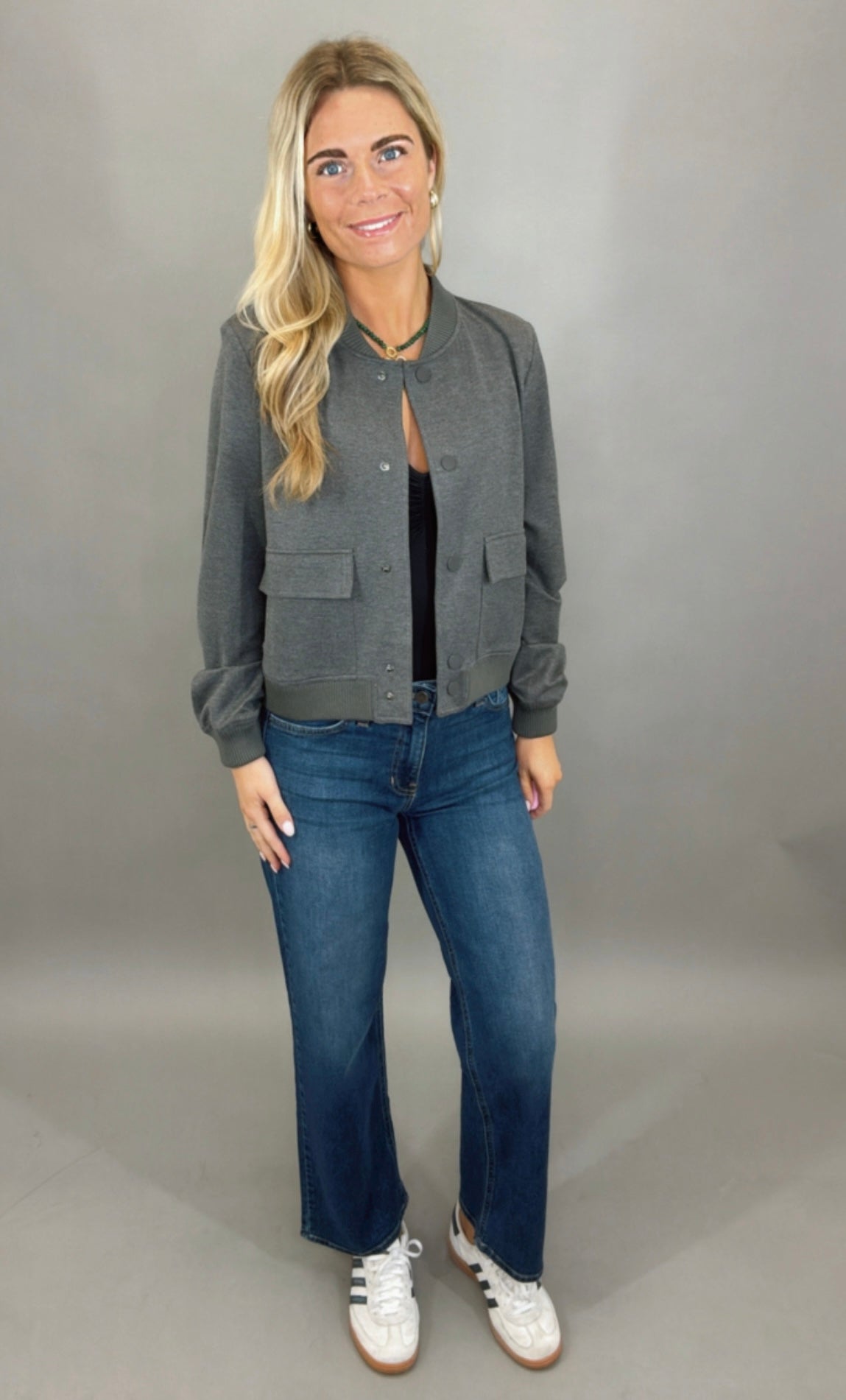 Simone Bomber (grey)