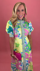 Properly Pretty Midi Dress