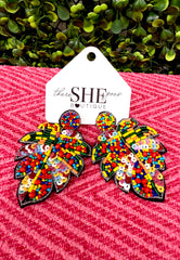 Color Palm Earring
