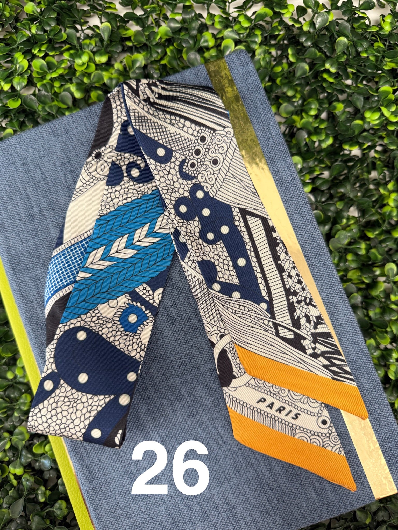 Charm Bar Twilly Scarf