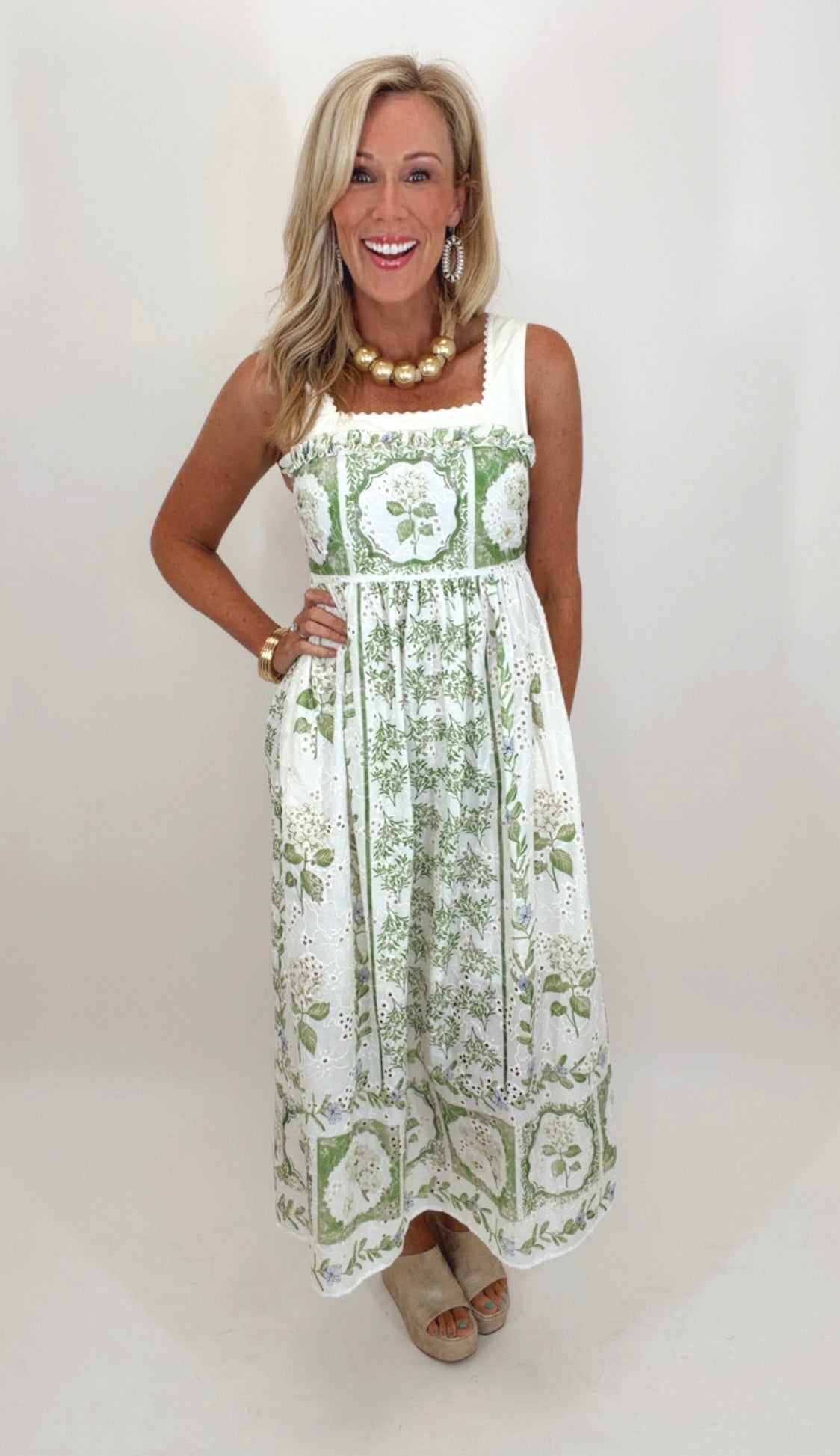 Clover Lane Midi Dress