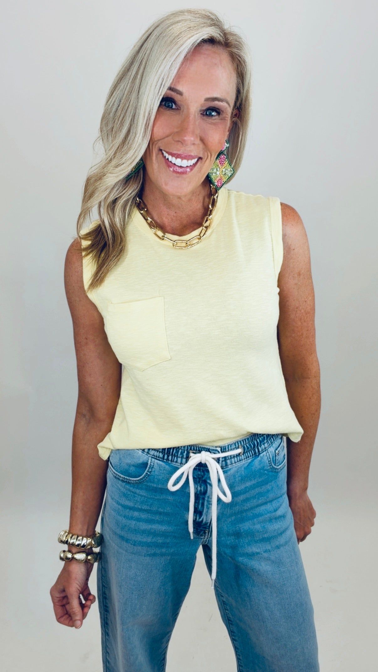 Off Duty Ease Tank (yellow)