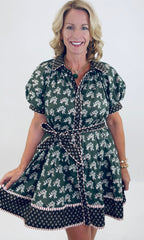Meadow Scroll Dress