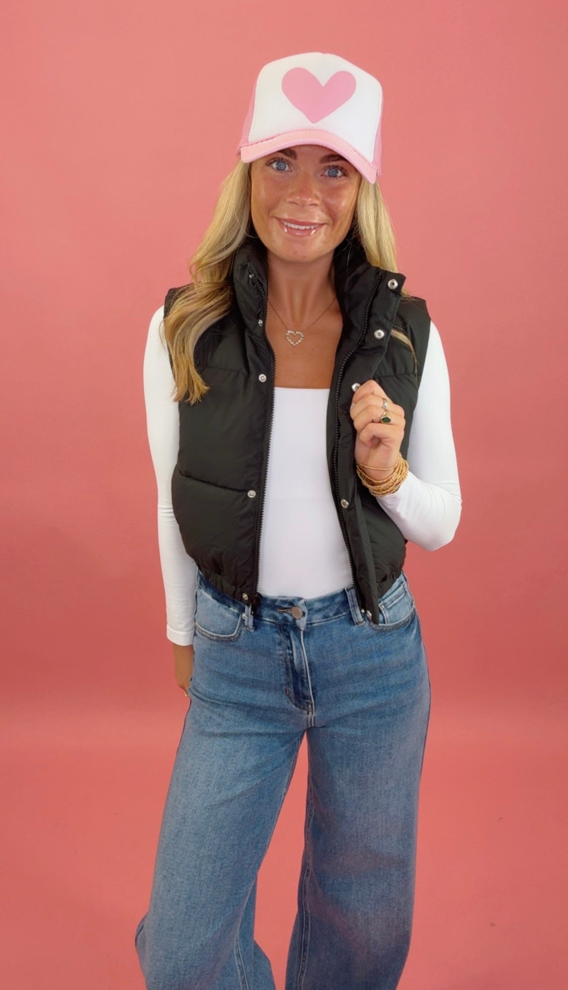 Cool Current Crop Vest (black)