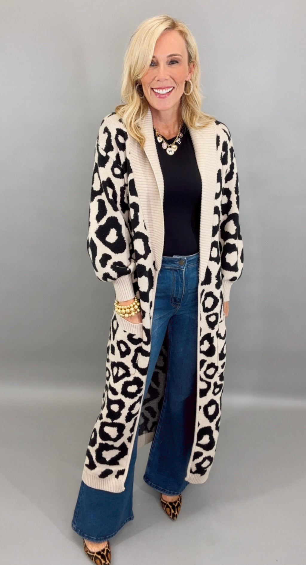 Smitten Leopard Cardigan