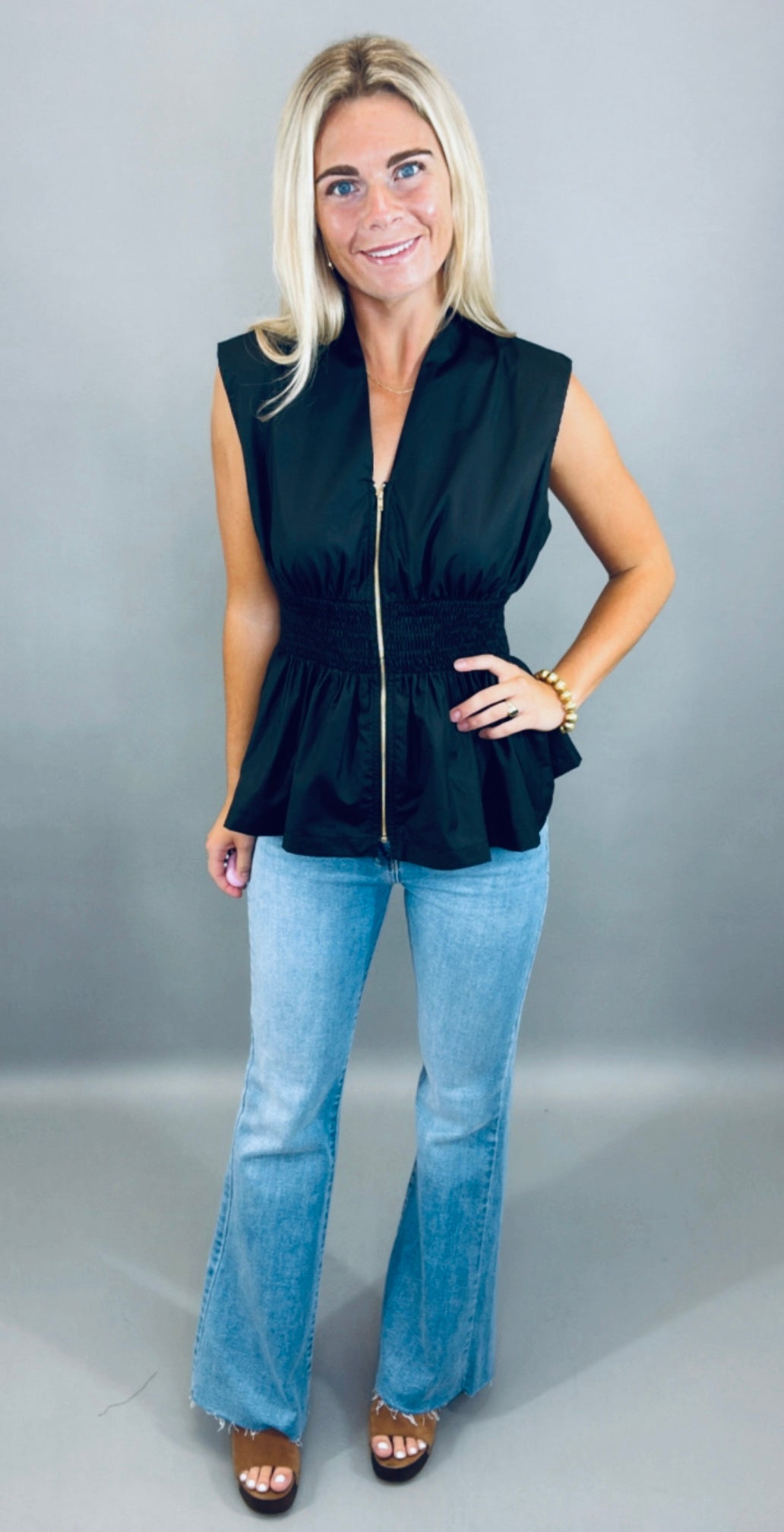 Zip & Cinch Top
