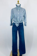 Second Story Shirt (BRep/PurGrn/M)