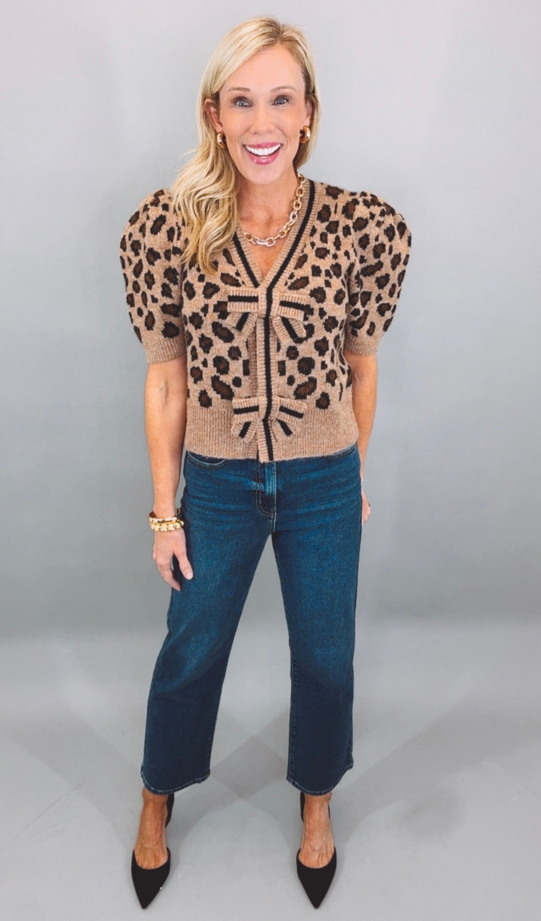 Kensington Bow Cardigan